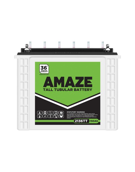 Amaze 2136TT 150AH TUBULAR BATTERY